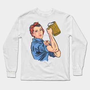 BEER WOMAN Long Sleeve T-Shirt